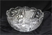 A Brilliant Cut Glass Bowl