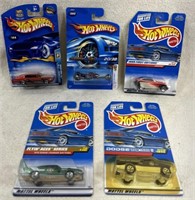 Lot Of 5 Brand New Hot Wheels