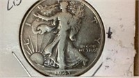 1943 standing liberty half dollar