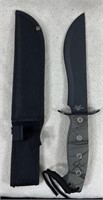 12" Tac Assault Knife W/sheath