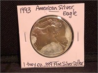 1993 American Eagle Silver Dollar