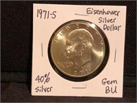 1971S Eisenhower Dollar
