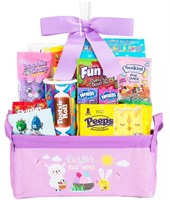 Canvas Easter Basket with Side Handles