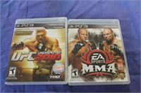 PS3 UFC 2010 and EA Sports MMA