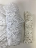Vintage Lace Fabric Lot