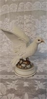 White Porcelain Dove by Andrea