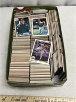 Box Of Minnesota Twins Common Baseball Cards