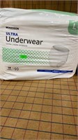 Adult underwear, size large