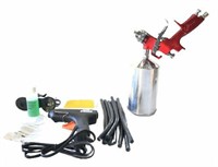 Mini Trugger Glue Gun & Pneumatic Paint Sprayer