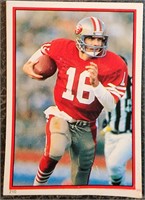 1985 HOF Joe Montana Topps #210 Sticker