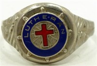 Sterling Silver Lutheran Ring