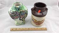 2 Ceramic Containers