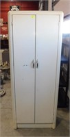 Vintage Metal Storage Cabinet (66 x 25 x 11)