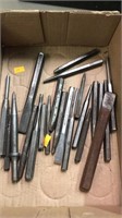 Box of chisels / punches etc