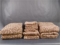Leopard Print Bath Towel, Hand Towel, Make Up