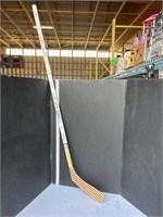 CCM autographed hockey stick