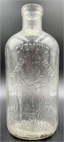 Antique Chemung Embossed Spring Water Bottle