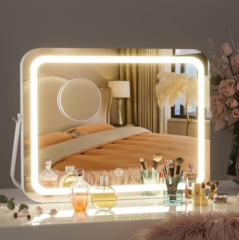 ( New ) Hasipu Vanity Mirror with Lights, 14" x