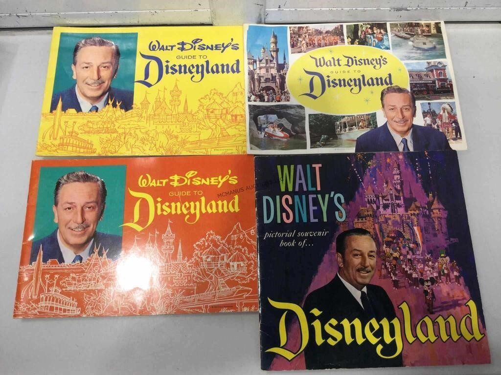 1960,1962, 1963 & 1965 Walt Disney's Guide To