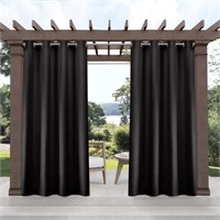 Haoxuan Darkening Outdoor curtains $104 *WHITE*