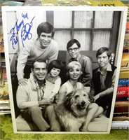 Signed My Three Sons Cast Photo, Beverly Garland