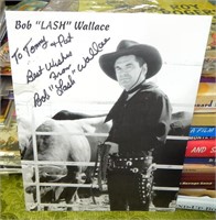 Signed Photo, Bob "Lash" Wallace