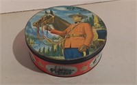 1950's RCMP Metal Tin