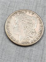 1881 Morgan Silver Dollar