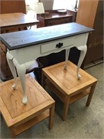 Farmhouse style 1 drawer sofa table. 40 x 15 x 29