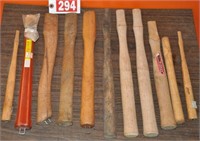 New tool handles incl. Hickory