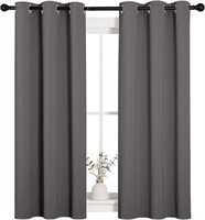 35$-NICETOWN Small Kitchen Curtain Set - Blackout