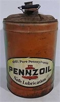 Pennzoil Lubrication Gas Can