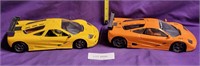2 LIKE NEW 1/18 DIECAST TOY CARS