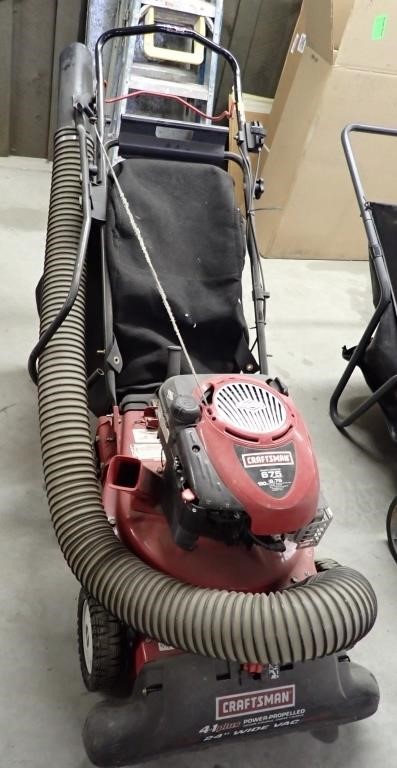 CRAFTSMAN 4 IN 1 PLUS YARD VACUUM, SHREDDER,