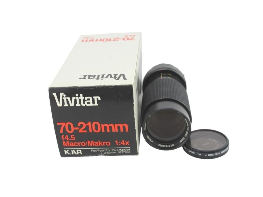 VIVITAR 70-210 MM LENS