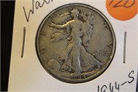 1944-S Walking Liberty Silver Half Dollar