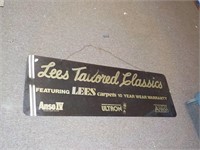 Lees Tailored Classics sign