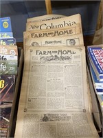 Farm and home newspaper/magazines from 1916 to