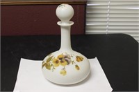 A Satin Glass Decanter