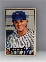 1951 Bowman 254 Kackie Jensen RC New York Yankees