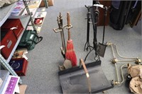 Lot of Fireplace Tools, pokers, carriers etc.