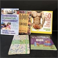 Great Cook books, learning and planners lot