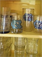 North Carolina Tervis cups and shelf content