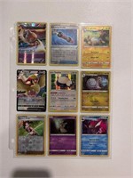 Pokemon Holos Snorlax Mimikyu Pidgeot V