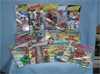 Collection of vintage Dare Devil Comic Books