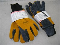 2 pairs new super Tough Fire Fighter's Gloves