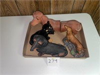 Miscellaneous Wiener Dog Figurines