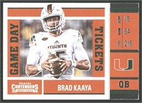 Rookie Card  Brad Kaaya