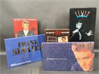 Elvis, Frank Sinatra, Rod Stewart CD Sets