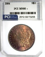 1884 Morgan MS66+ LISTS $1300